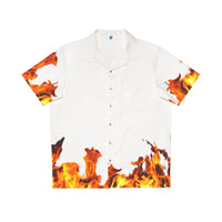 Got The Flame Button Up